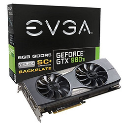EVGA GeForce GTX 980 Ti ACX SC+ ACX 2.0+ 显卡 06G-P4-4995-KR