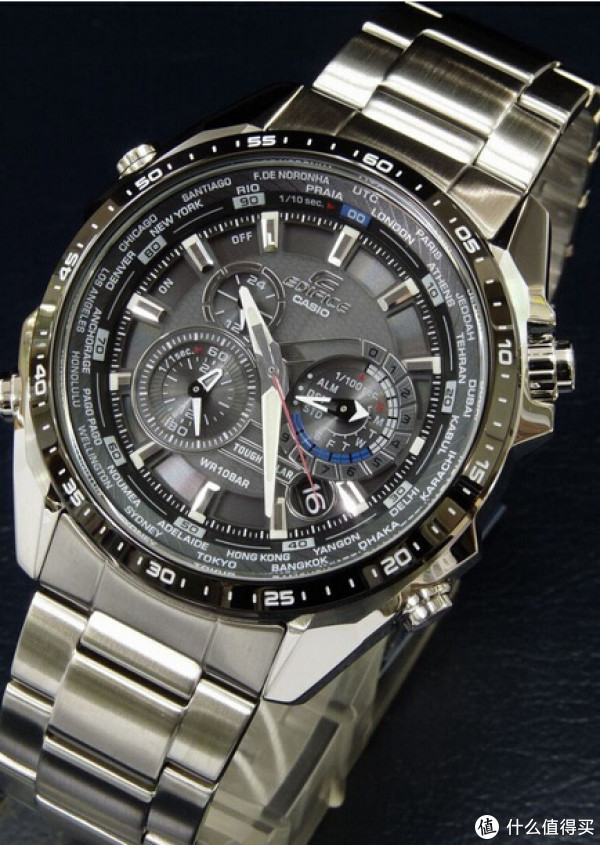 CASIO 卡西欧 Edifice系列 EQS500DB-1A1 男士腕表
