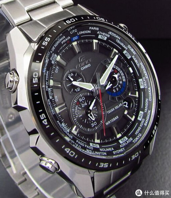 CASIO 卡西欧 Edifice系列 EQS500DB-1A1 男士腕表