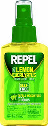 新补货：REPEL 94109 柠檬桉叶油驱蚊液 118ml