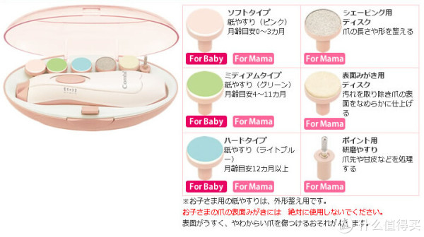 Combi 康贝 B00I4IN7M8 婴儿电动修甲器