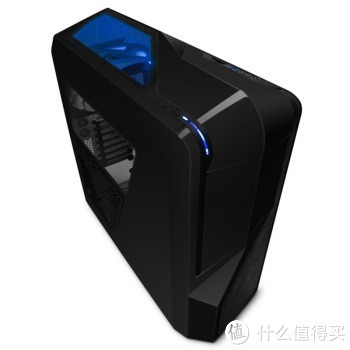 移动端：NZXT 恩杰 Phantom410 小幻影 中塔游戏机箱 黑色（原生USB3.0/背部走线/自带三个静音风扇/全兼容SSD）