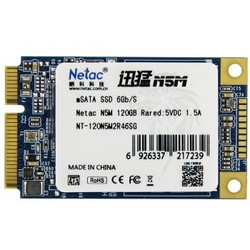 Netac 朗科 N5M系列 120G mSATA 固态硬盘(NT-120N5M)