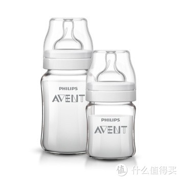 AVENT 新安怡 SCF647/57 宽口径经典玻璃奶瓶 新生儿套装（240ml+125ml） +凑单品