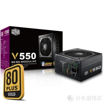 CoolerMaster 酷冷至尊 V550S 550W金牌电源（LLC+DC-DC，NCC电容，半模组）