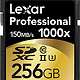 Lexar 雷克沙 Professional 1000x U3 256G 高速SD卡（读取150M/s）