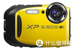FUJIFILM 富士 XP80 16MP 运动四防数码相机 (黄色)