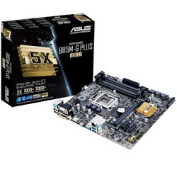 ASUS 华硕 B85M-G PLUS/USB 3.1 主板 Intel B85/LGA 1150