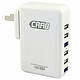 CRAB 酷博 KP05 6口 5V 6A 30W 多口USB充电器 小身材大功率快速充电可换插头