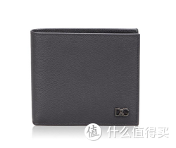 DOLCE&GABBANA 男款真皮双折钱包