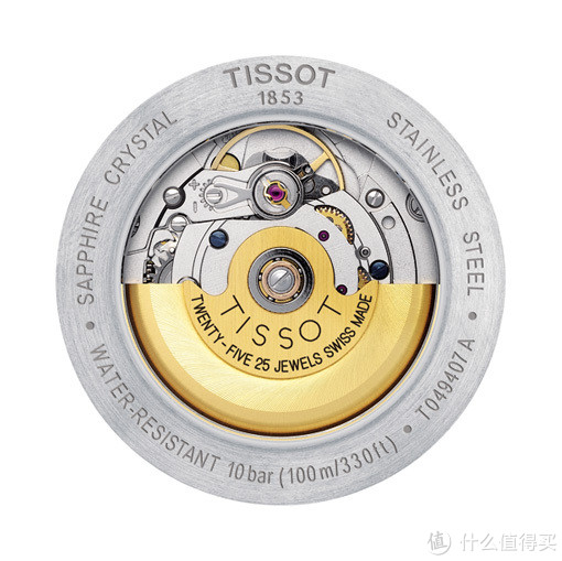TISSOT 天梭 PR100系列 T049.407.11.031.00 男款机械腕表