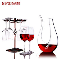 SPZ 尚品志 水晶玻璃葡萄红酒杯高脚杯