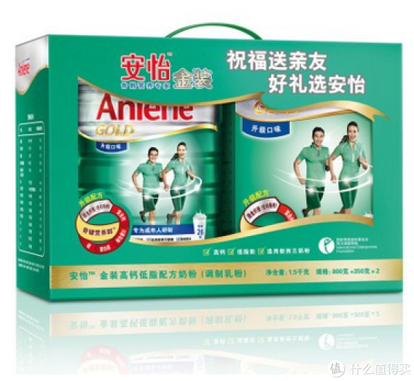Anlene 安怡 金装高钙低脂配方奶粉 1500g礼盒装