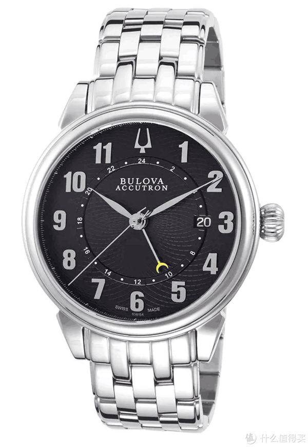 BULOVA 宝路华 ACCUTRON 臻创系列 GEMINI 63B154 男款机械腕表