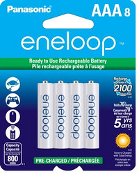 Panasonic 松下 Eneloop BK-4MCCA8BA AAA号充电电池 8粒装