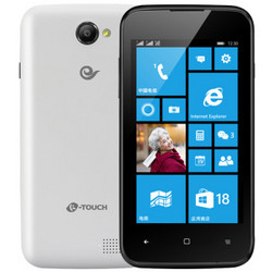 移动端：K-Touch 天语 E8 WindowsPhone 电信3G双模双待 智能手机 白色