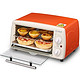 东菱（Donlim）DL-K12 家用迷你电烤箱 12L橙色