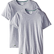 LACOSTE   Colours Cotton Stretch Crew T-Shirt   男士灰色圆领T恤  2件装