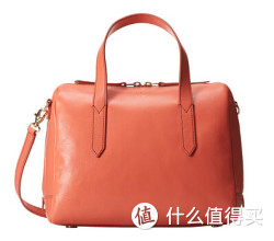 FOSSIL Sydney Satchel女款真皮手提包
