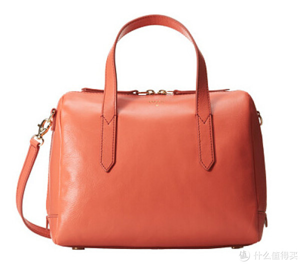 FOSSIL Sydney Satchel女款真皮手提包