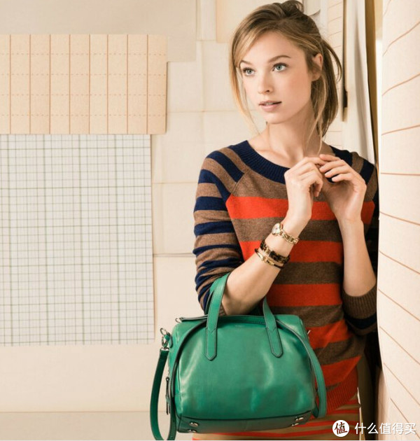 FOSSIL Sydney Satchel女款真皮手提包