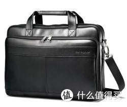 Samsonite 新秀丽 Luggage Leather Slim 男款真皮公文包