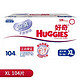 HUGGIES 好奇 银装干爽舒适纸尿裤 加大号XL104片【12-16kg】