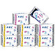 ABC棉柔超吸防侧漏卫生巾8包（日40片+夜16片+超长夜用3片）+透气组合4包+8片日用