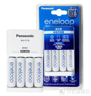 Panasonic 松下 eneloop 爱乐普 K-KJ18MCC40C 标准充电套装*2套