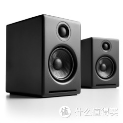 audioengine 声擎 A2+B 高级桌面有源音箱 缎黑