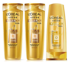 L'OREAL PARIS 巴黎欧莱雅 精油润养超值洗护套装（洗发露400ml*2+润发乳400ml）