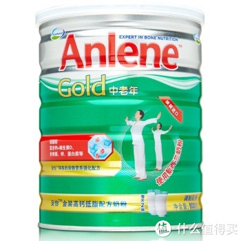 Anlene 安怡 金装 高钙低脂配方奶粉 800g罐装 进口中老年奶粉