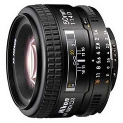 尼康（Nikon）AF 50mm f/1.4D 标准变焦镜头（黑色）（“大眼看世界”适合全身人像和旅游拍摄）