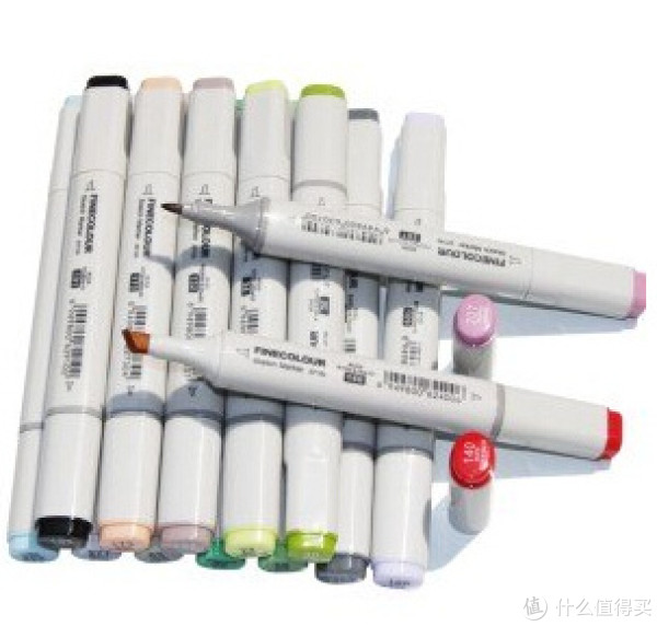FINECOLOUR 法卡勒 一代手绘彩色马克笔 动漫设计专业 36色+凑单品