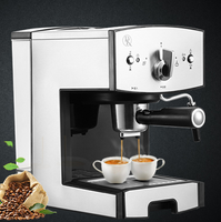 DK DK-2075A 家用商用全半自动 蒸汽式 意式咖啡机