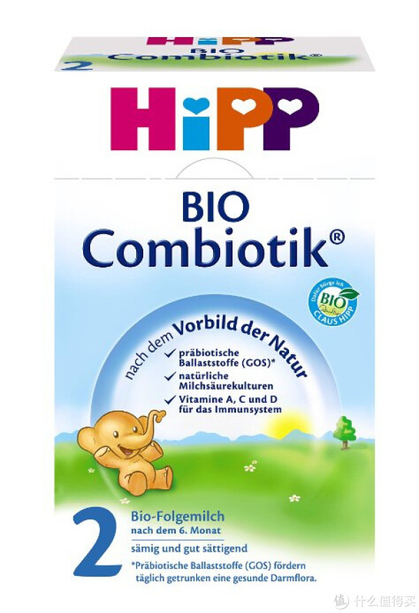 HiPP 喜宝 2 BIO Combiotik 有机益生菌婴幼儿奶粉 2段 600g*4盒