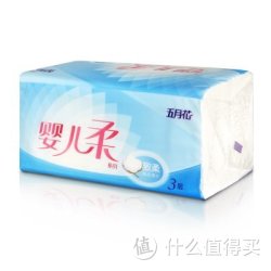 may flower 五月花 婴儿柔系列 3层抽式面纸140抽*1包 中幅