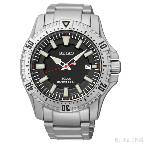 SEIKO 精工 Prospex系列 SNE279 男士太阳能潜水腕表