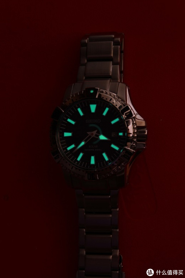 SEIKO 精工 Prospex系列 SNE279 男士太阳能潜水腕表