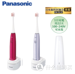 Panasonic 松下 EW-DL22-V 电动声波牙刷