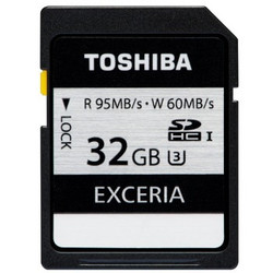 移动端：TOSHIBA 东芝 EXCERIA 极至瞬速 U3 32G SD卡