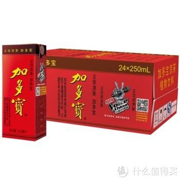 加多宝 凉茶植物饮料利乐包 250ml*24瓶