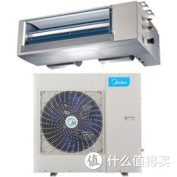 Midea 美的 KFR-26T2W/DY-D 薄型风管机 中央空调 1匹