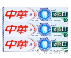 ZHONGHUA  中华 瓷感白 花香龙井牙膏 180g*3