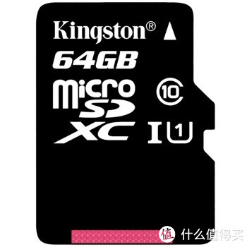 Kingston 金士顿 64GB Class10 TF卡（读速48Mb/s ）