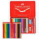FABER-CASTELL 辉柏嘉 115949 水溶性彩色铅笔 48色套装（红铁盒装）