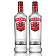 Smirnoff  斯米诺  伏特加双响炮套装 750ml*2