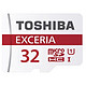 TOSHIBA 东芝 32GB红色 microSDHC存储卡Class10-48MB/s