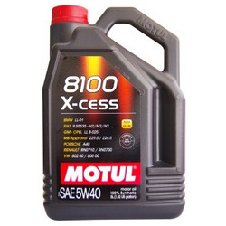 MOTUL 摩特 8100X-CESS 5W40 全合成机油 5L
