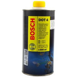 bosch 博世 DOT4 1L 刹车油 德国原装进口（干沸点265℃，湿沸点165℃）